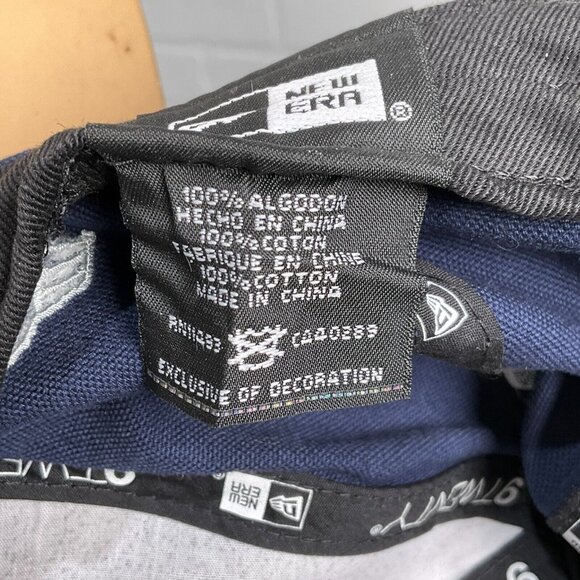 New Era 9Twenty NFL Hat Blue White Adult Dallas Cowboys Stitch Star Core‎ Shore - Picture 6 of 7